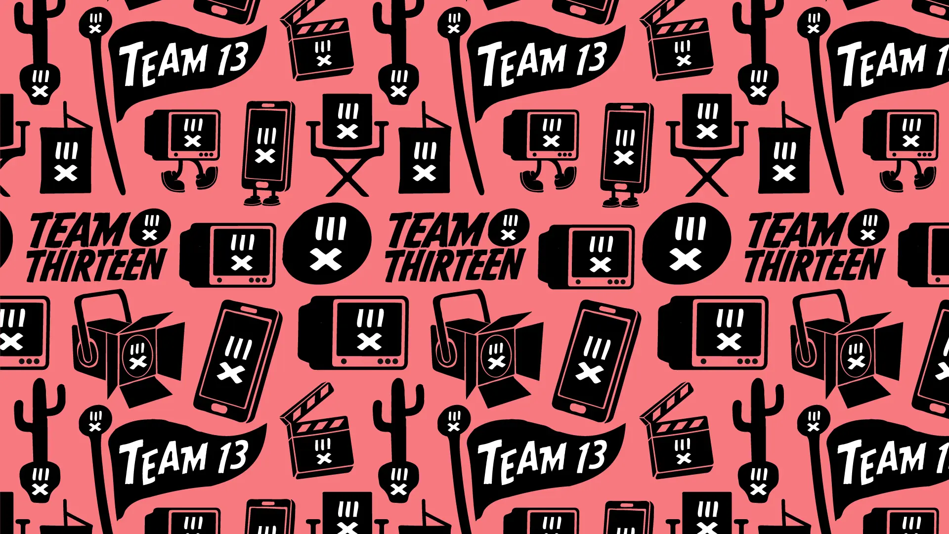 Team Thirteen brand identity design by MBJ Studio