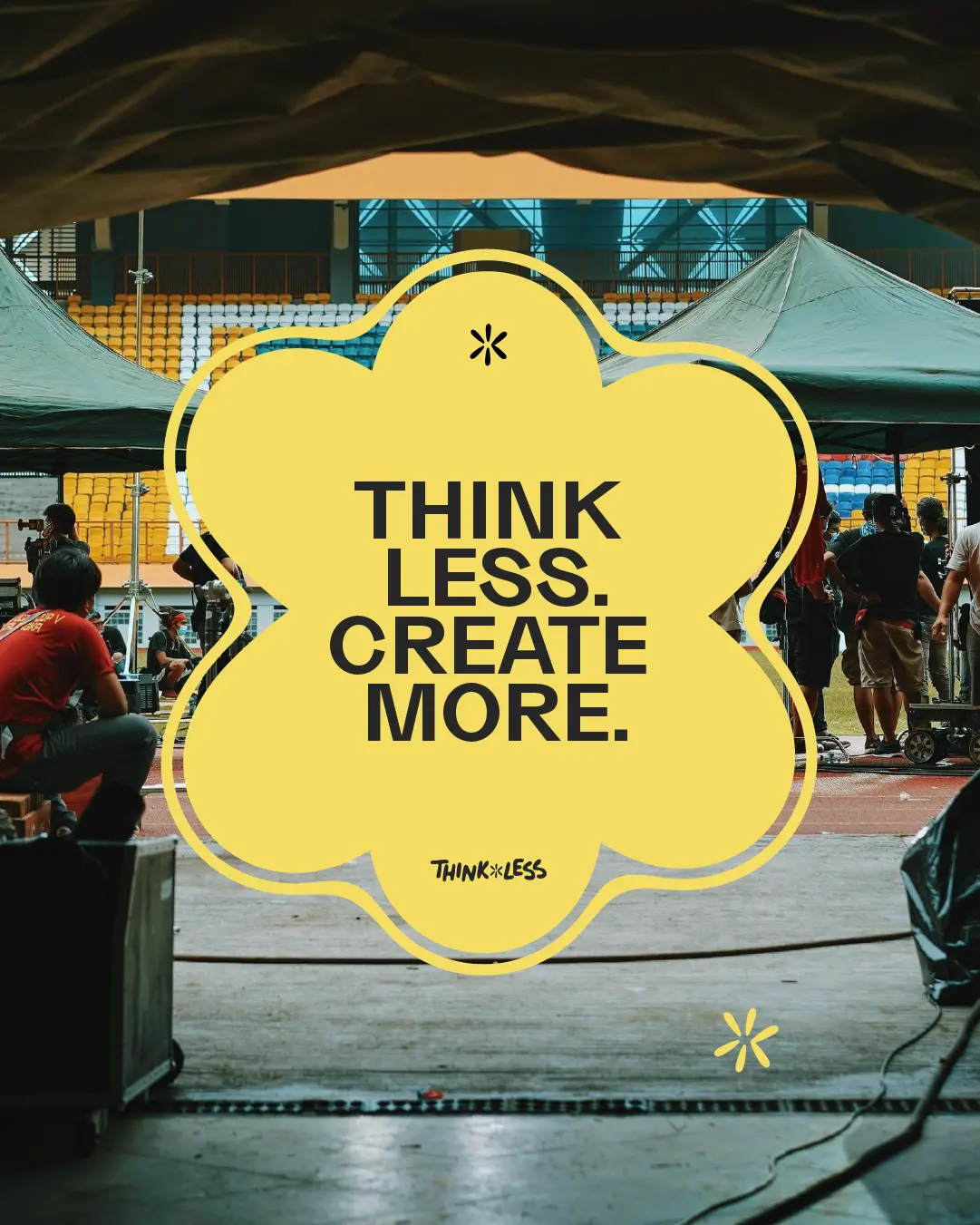 Think Less brand identity design by MBJ Studio