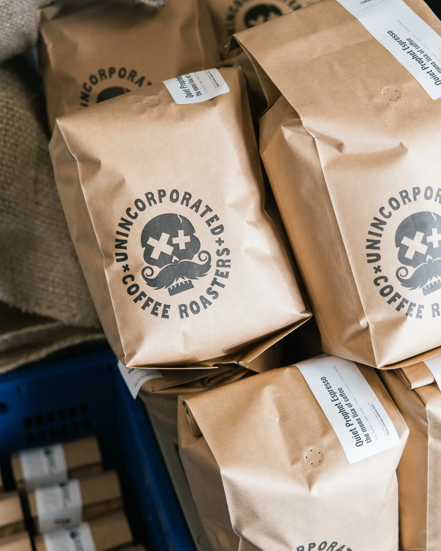 Unincorporated Coffee Roasters brand identity design by MBJ Studio