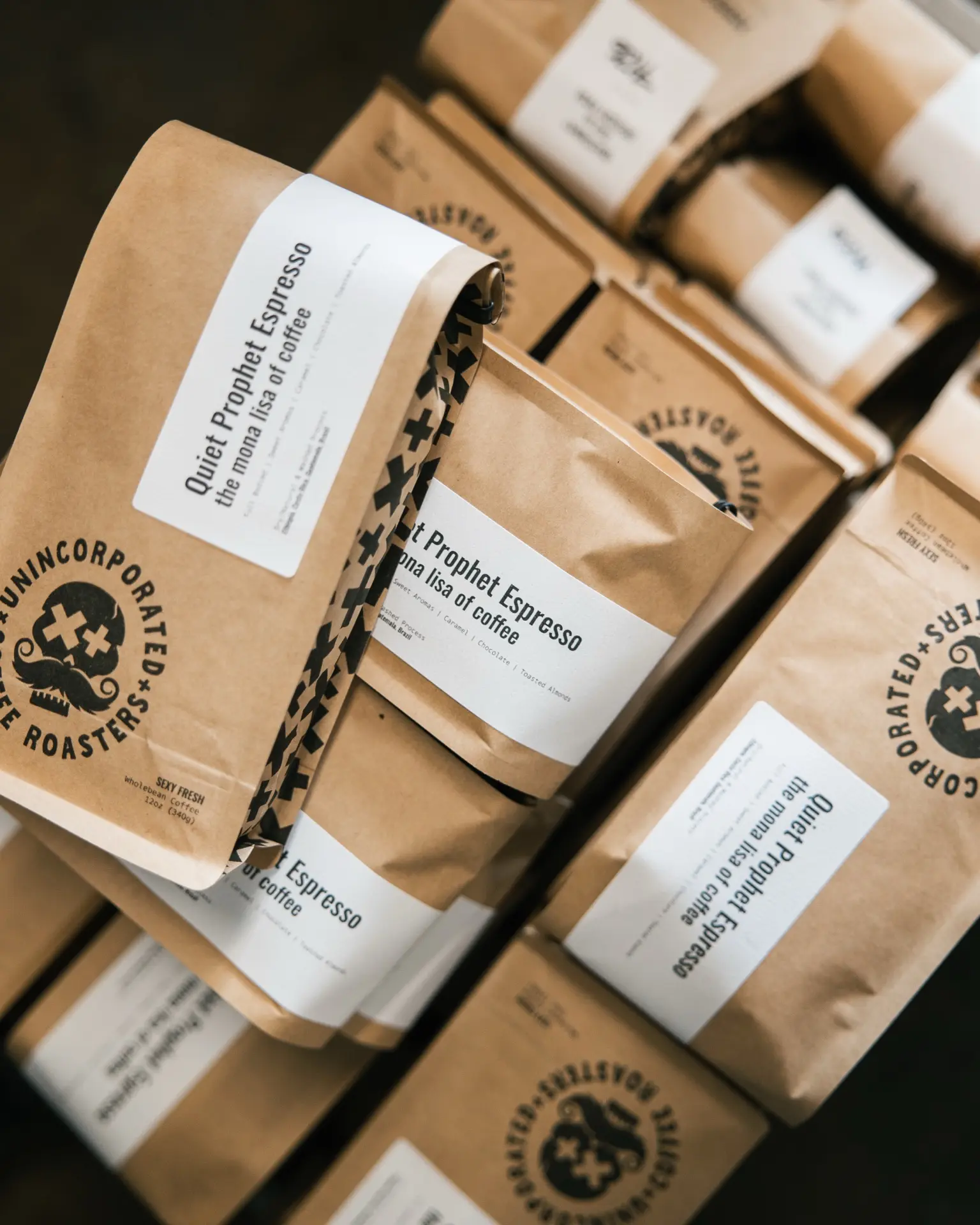 Unincorporated Coffee Roasters brand identity design by MBJ Studio