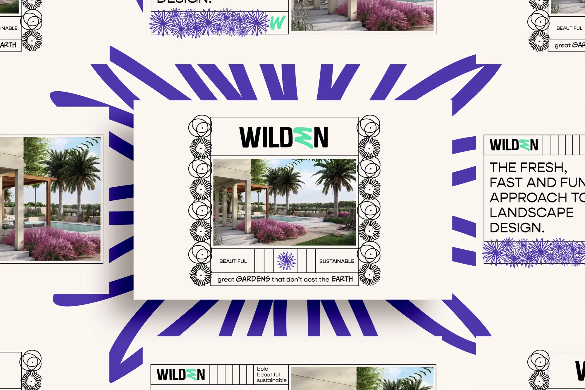 Wilden brand identity design by MBJ Studio