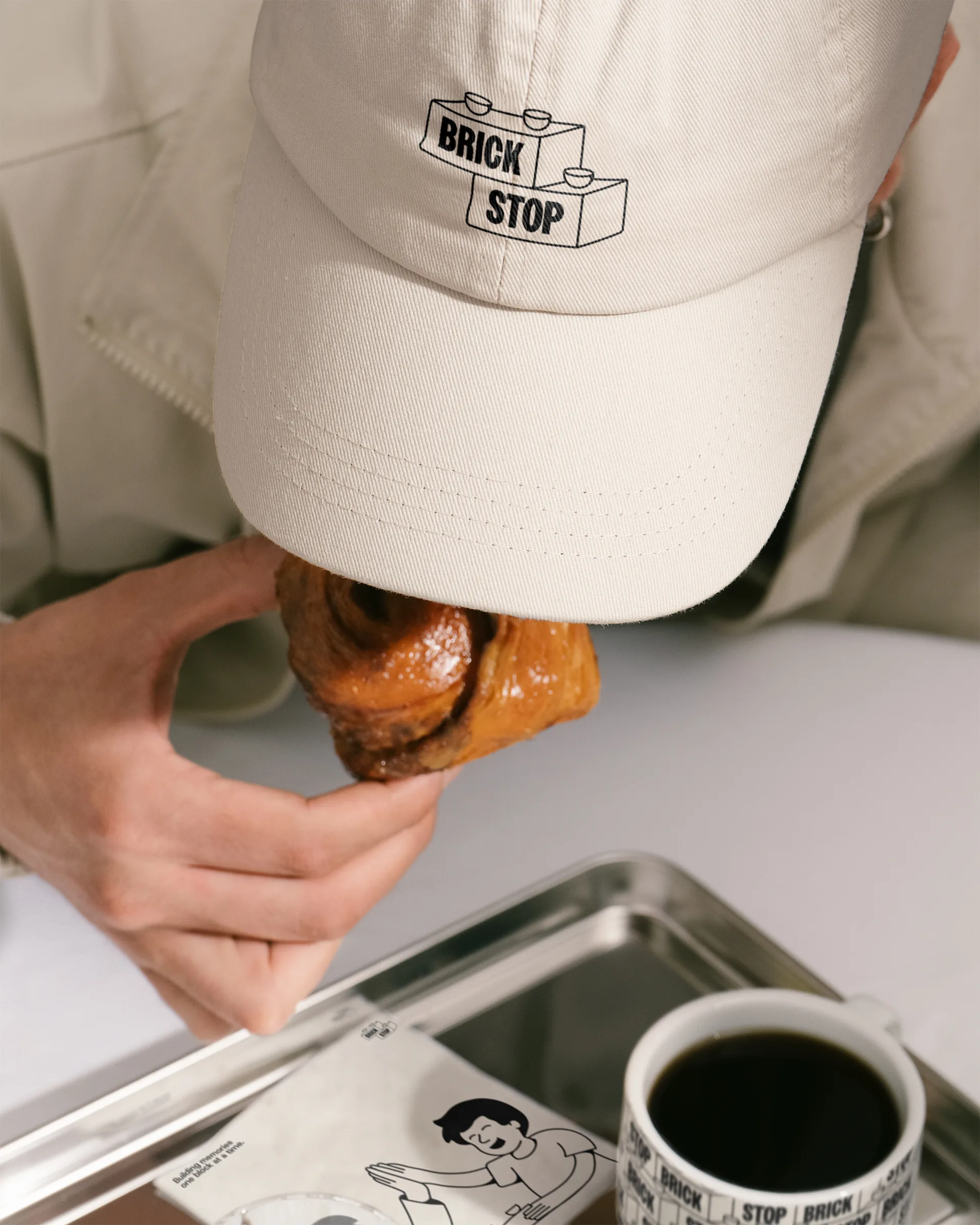 Brickstop brand identity design by MBJ Studio