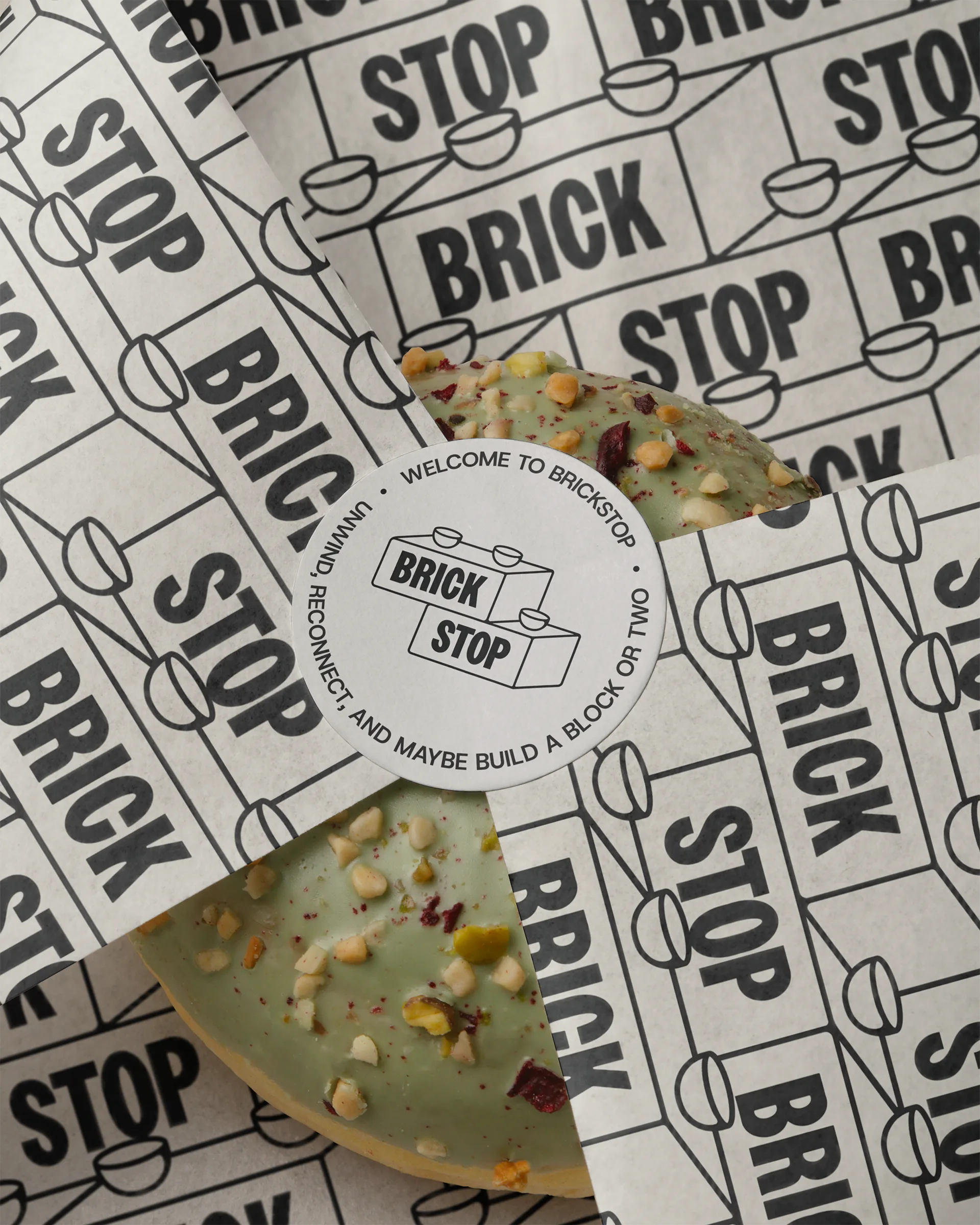 Brickstop brand identity design by MBJ Studio