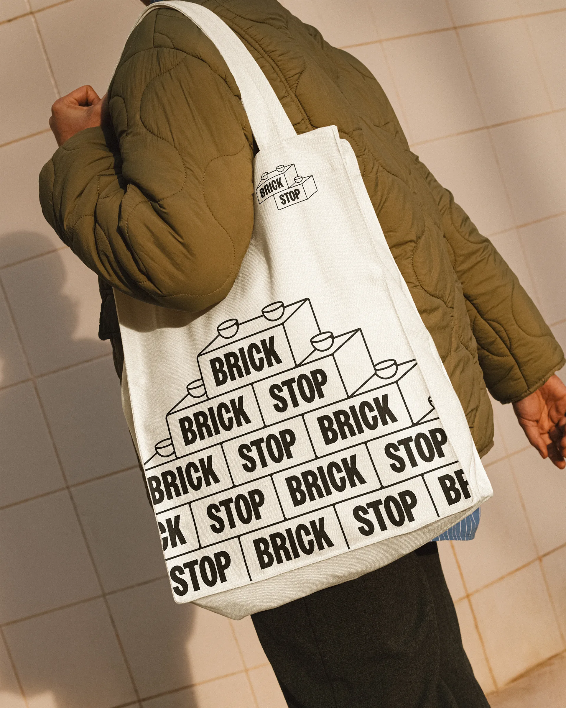 Brickstop brand identity design by MBJ Studio