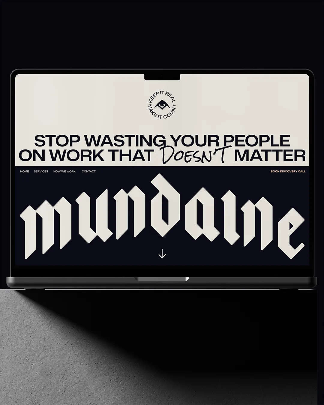 Mundaine brand identity design by MBJ Studio