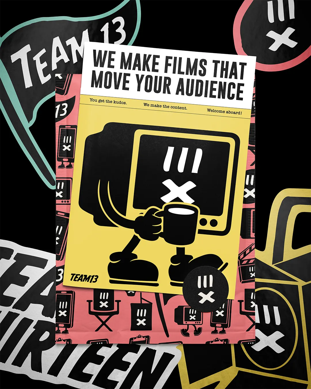 Team Thirteen brand identity design by MBJ Studio